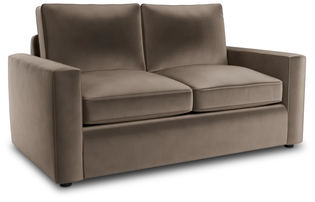 Siesta Joya Beige Fabric Loveseat