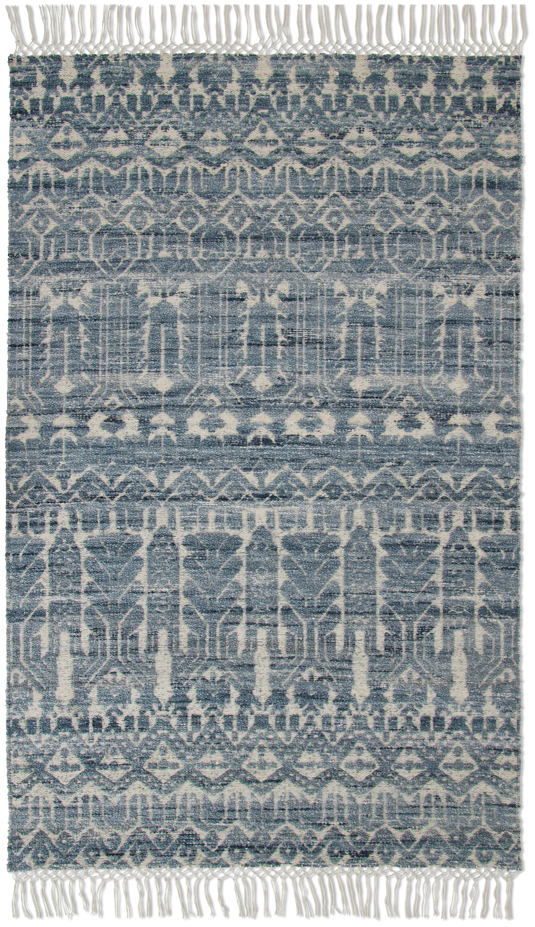 Mia Blue 5x8 Area Rug