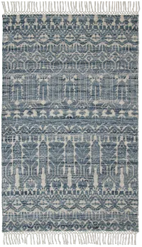 Mia Blue 5x8 Area Rug