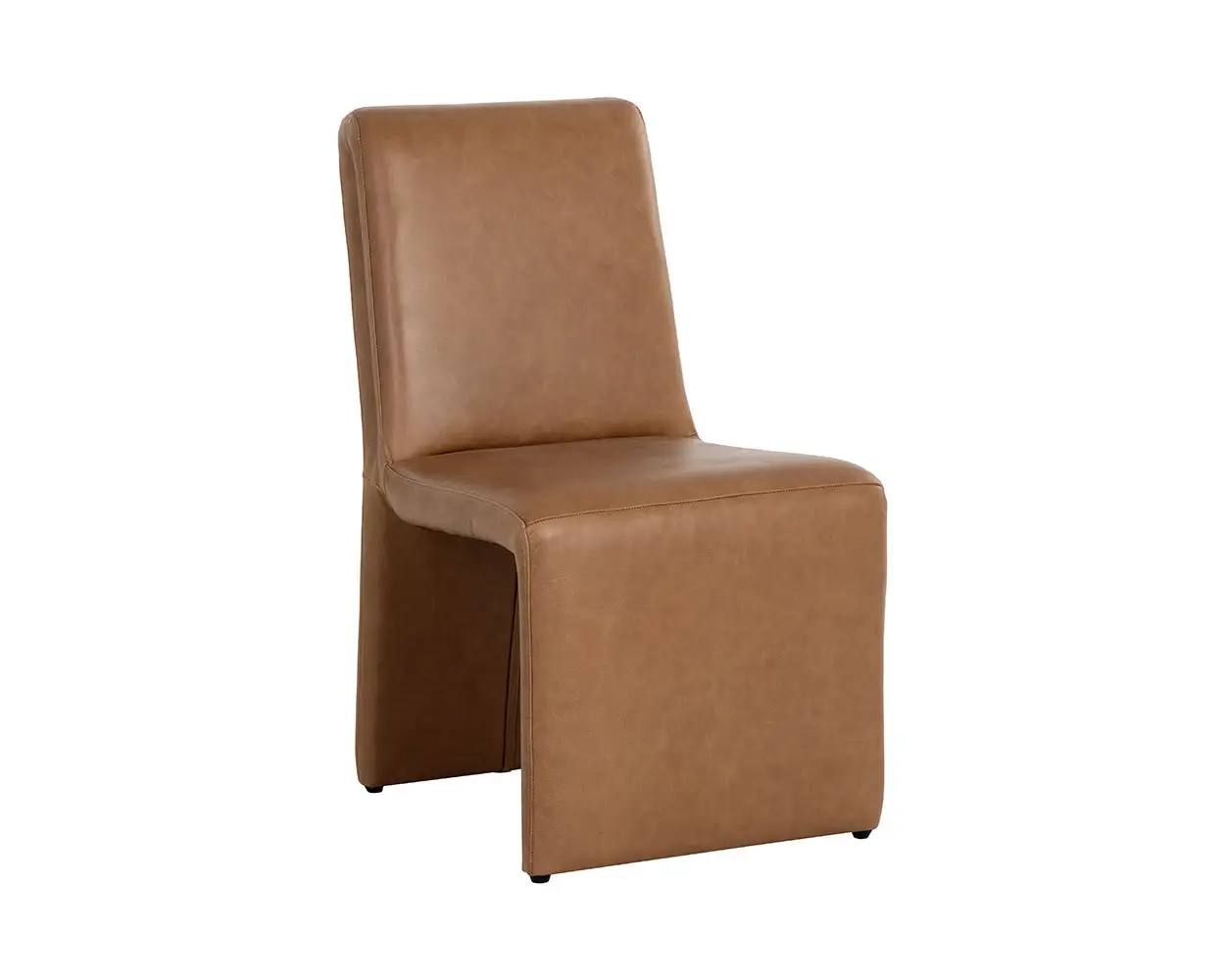 Heron Brown Lthr/vinyl Upholstered Side Chair Heron Brown Lthr/vinyl Upholstered Side Chair