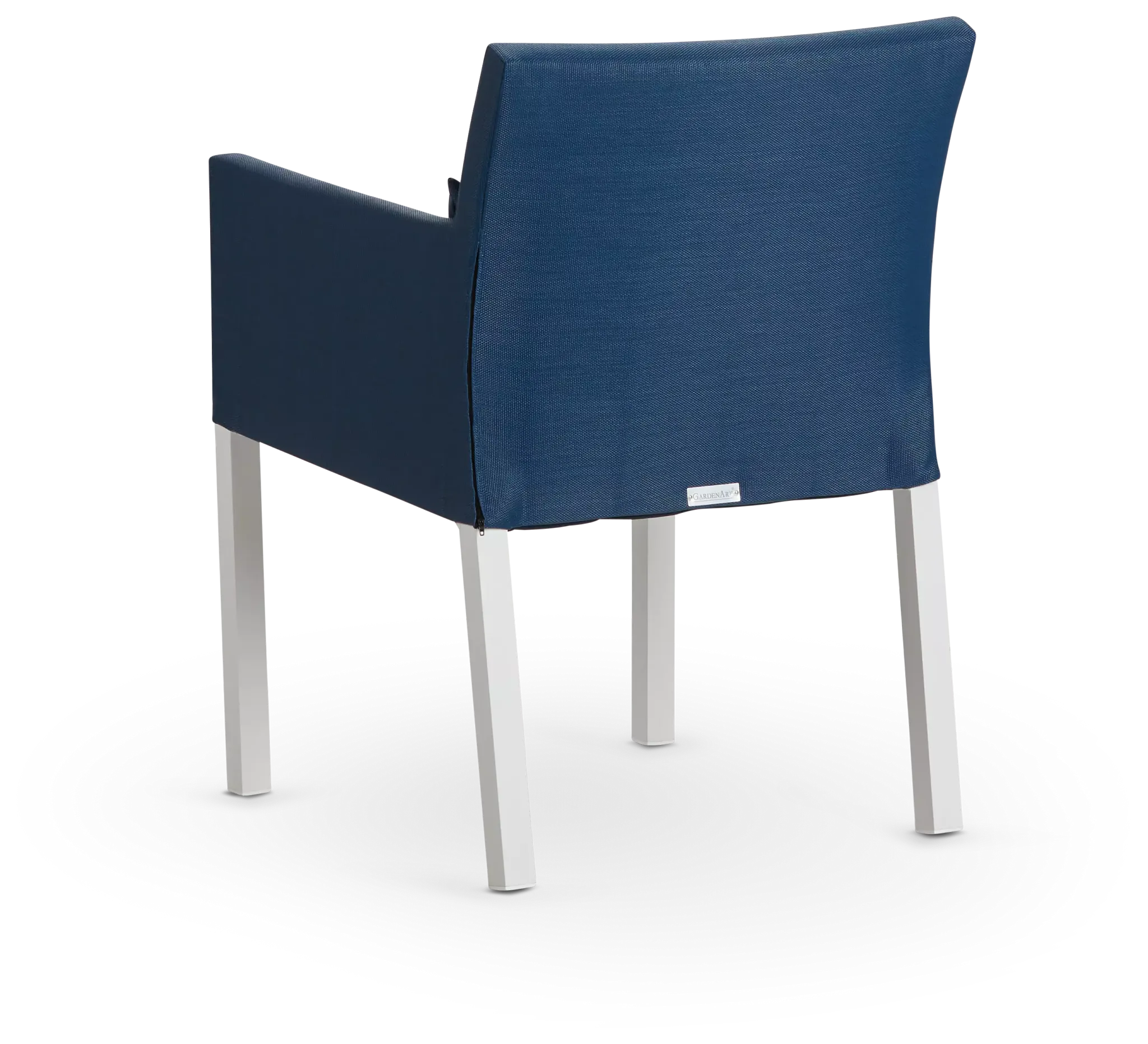 Lisbon Navy Cushioned Chair