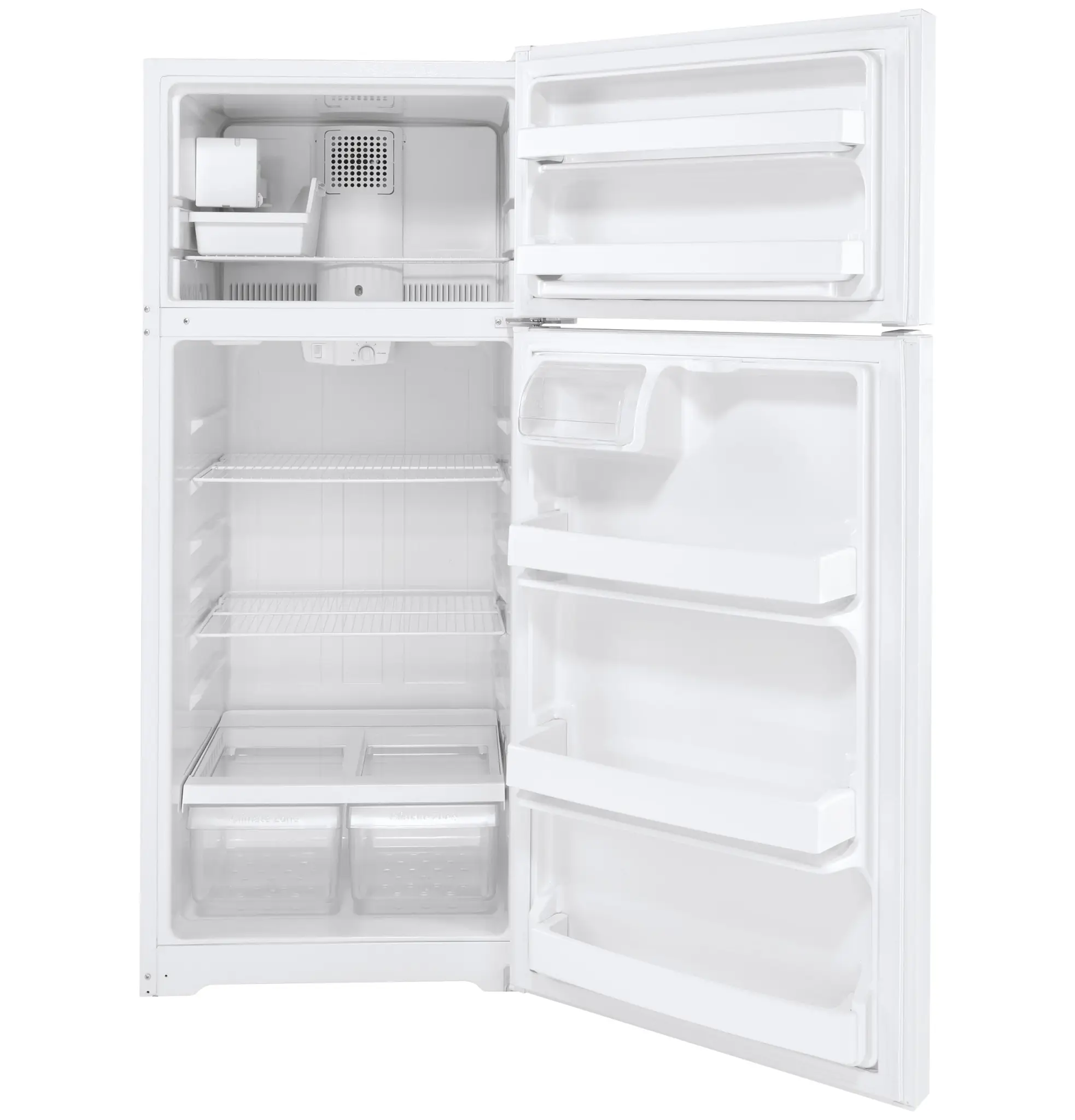 Ge 18 Series White Top Freezer Refrigerator Ge 18 Series White Top Freezer Refrigerator