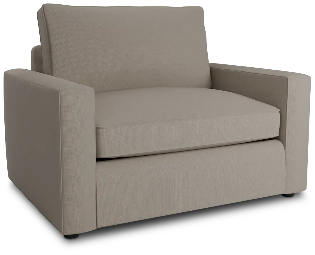 Siesta Suave Beige Fabric Cooling Memory Foam Sleeper Siesta Suave Beige Fabric Cooling Memory Foam Sleeper