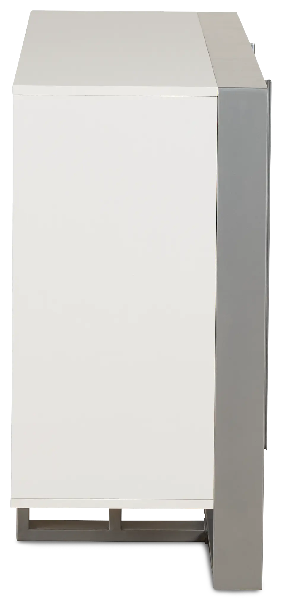 Stanley White 60" Tv Stand With Fireplace Insert Stanley White 60" Tv Stand With Fireplace Insert