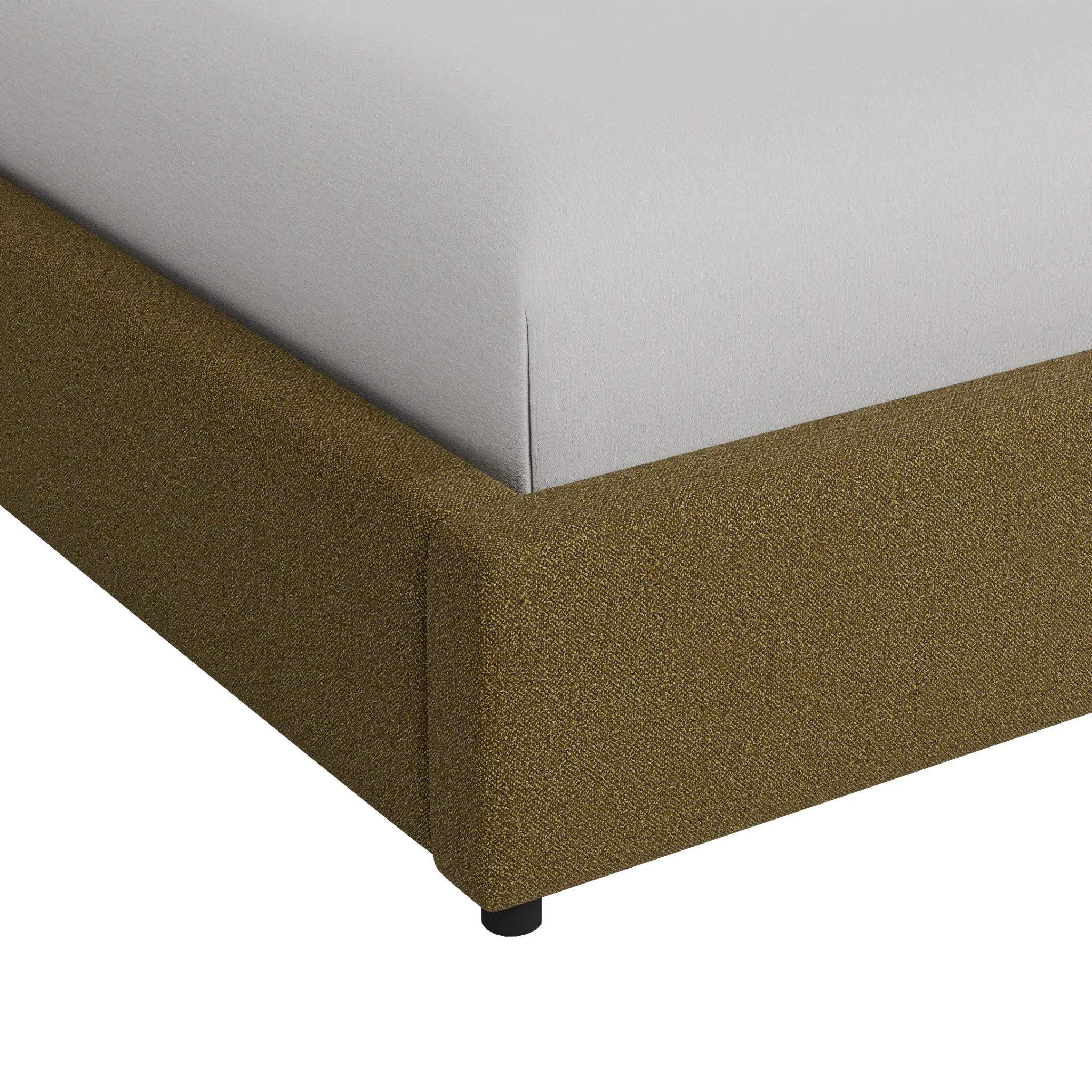 Grayton Elite Dark Green 54" Upholstered Platform Bed Grayton Elite Dark Green 54" Upholstered Platform Bed