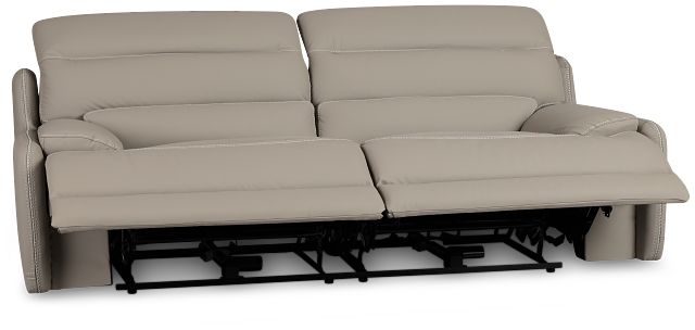 Jett Gray Micro Power Reclining Sofa