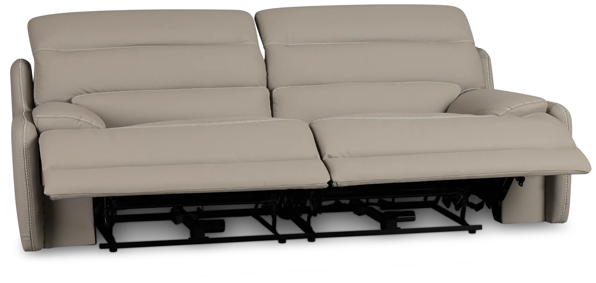 Jett Gray Micro Power Reclining Sofa