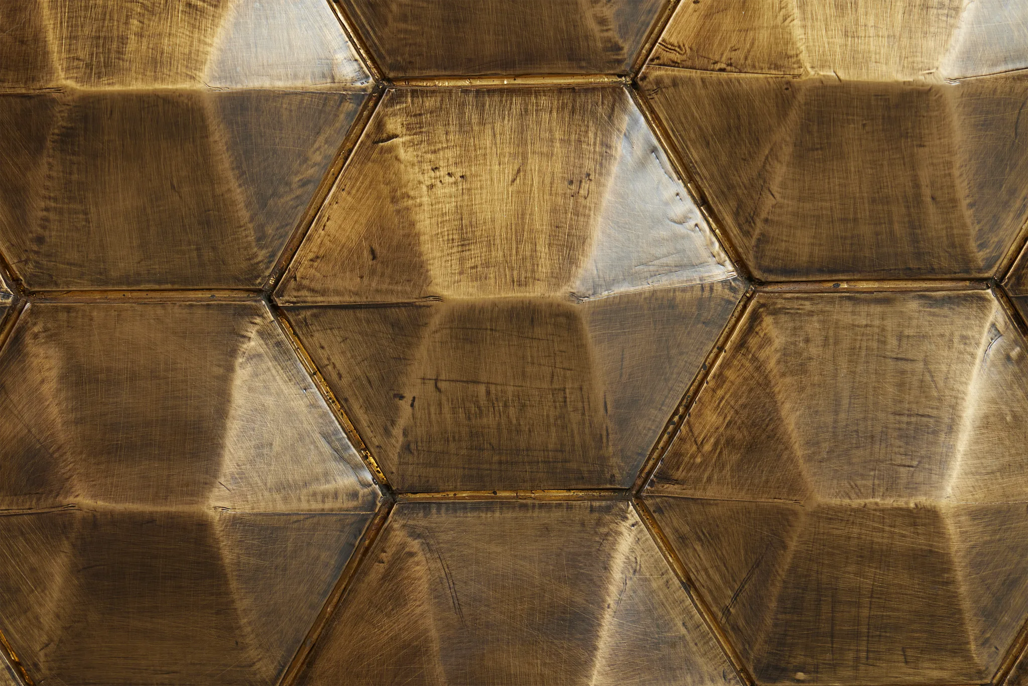 Versie Gold Square Coffee Table