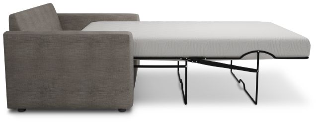Siesta Victory Gray Fabric Memory Foam Sleeper