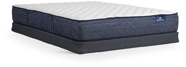 Serta Perfect Sleeper Adorning Night Firm Low-profile Mattress Set