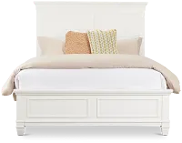 Cape Cod Ivory Panel Bed