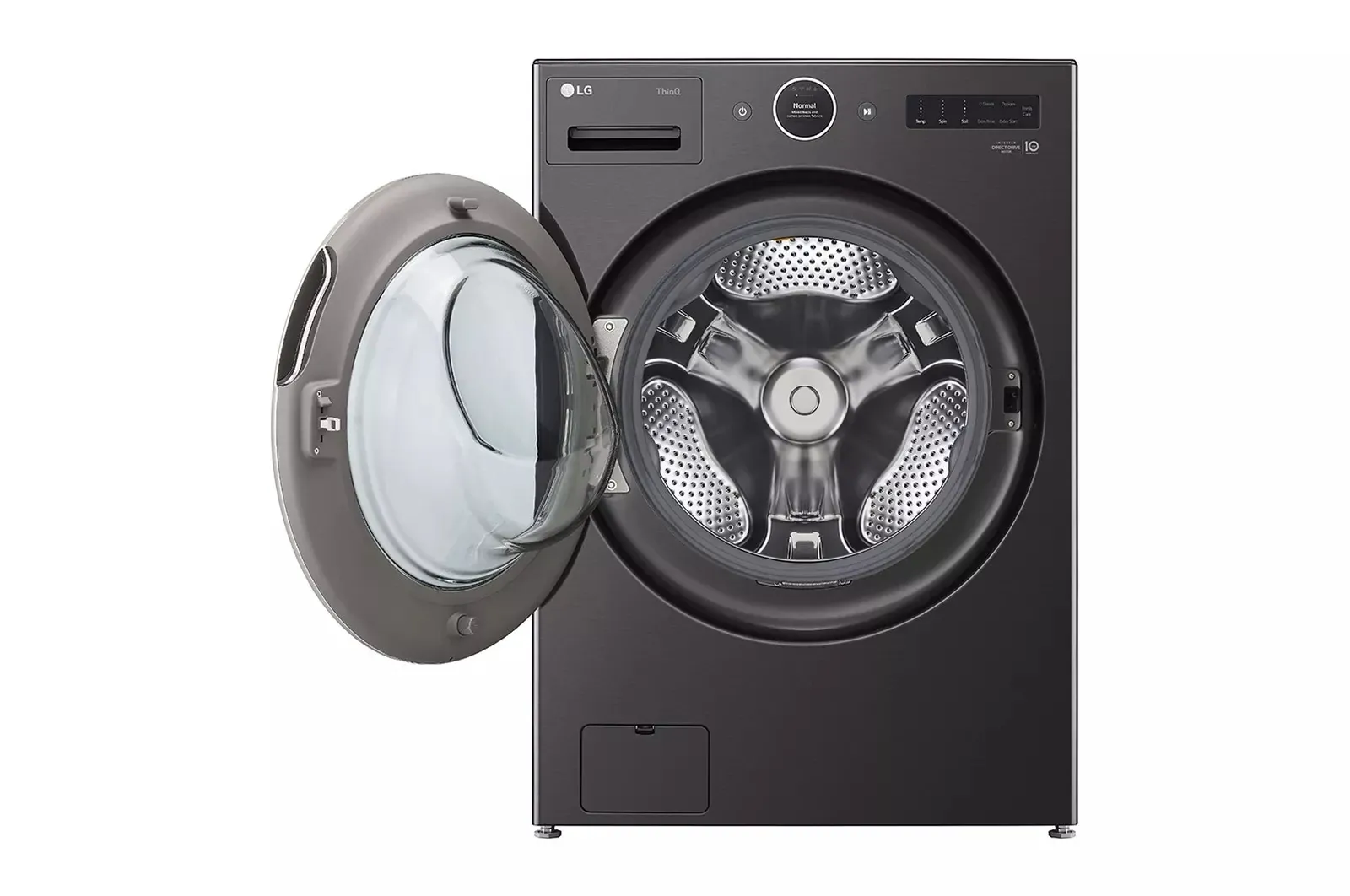 Lg 6700 Series Black Front Load Washer
