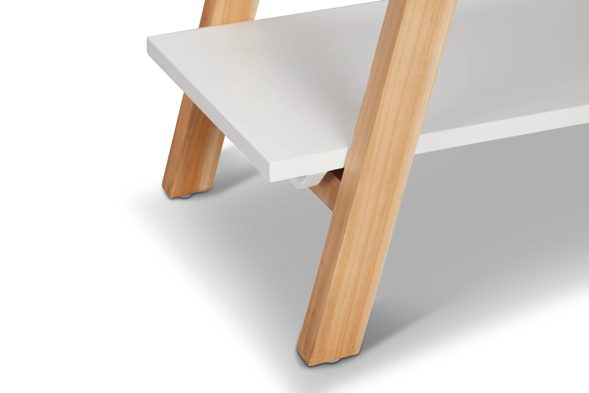 Danton White Wood Bookcase Danton White Wood Bookcase