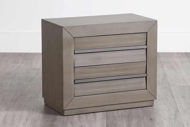 Zurich Gray Nightstand