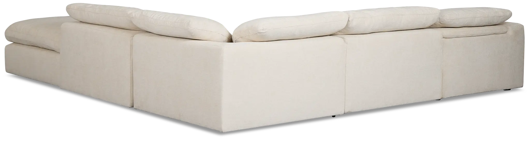 Drift Light Beige Fabric Medium Right Bumper Power Sectional Drift Light Beige Fabric Medium Right Bumper Power Sectional