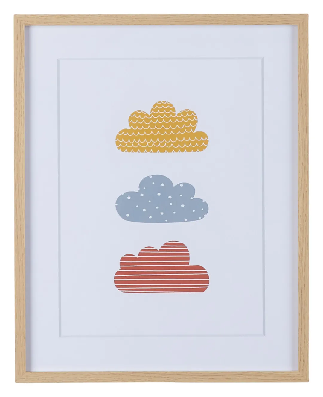 Cirrus Multicolored Framed Wall Art