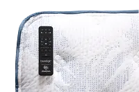 Perfect Sleeper Bay City Plush Baselogic Gold Adjustable Base Mattress Set