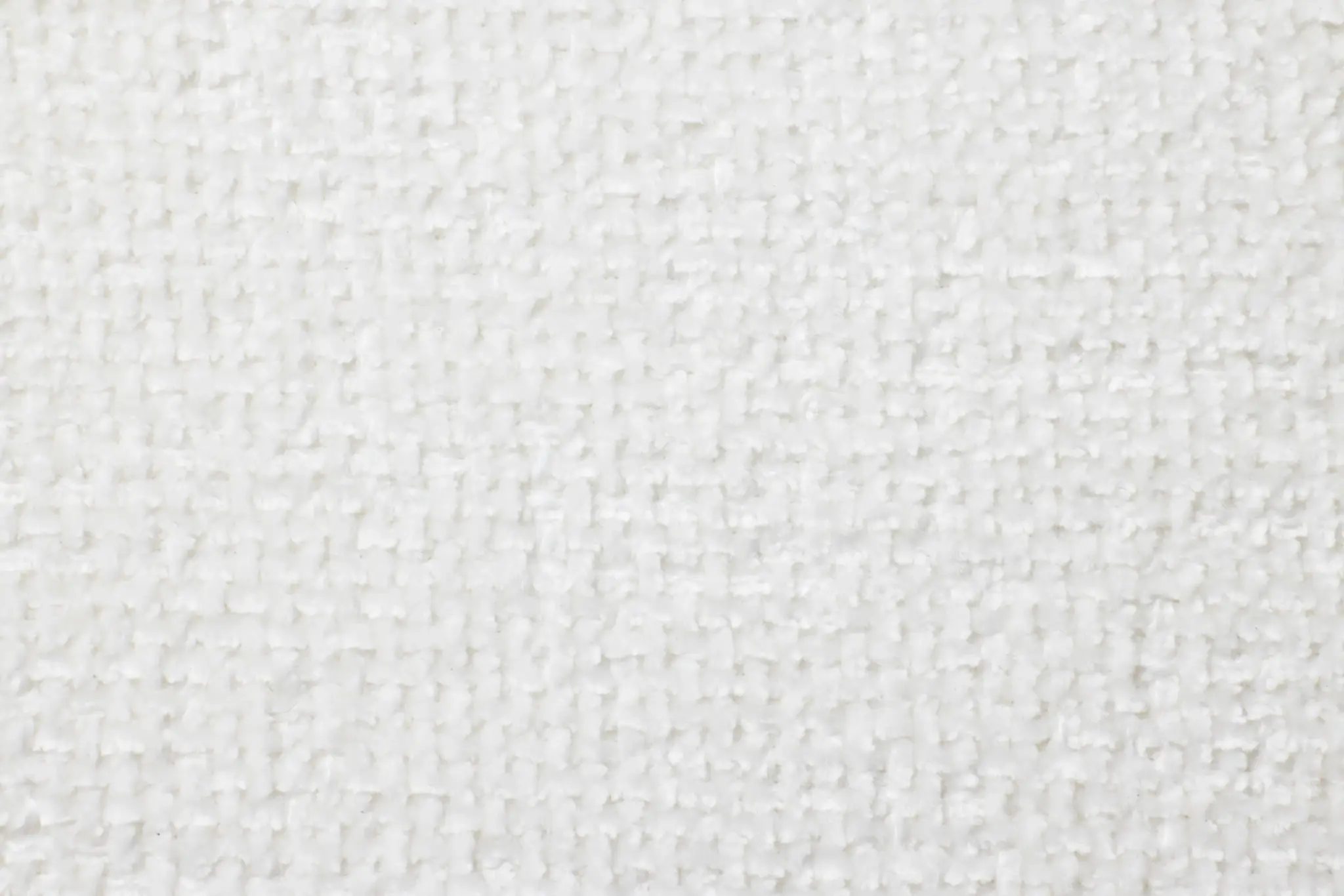 WHITE Halsey White Fabric 2-piece Modular Sofa