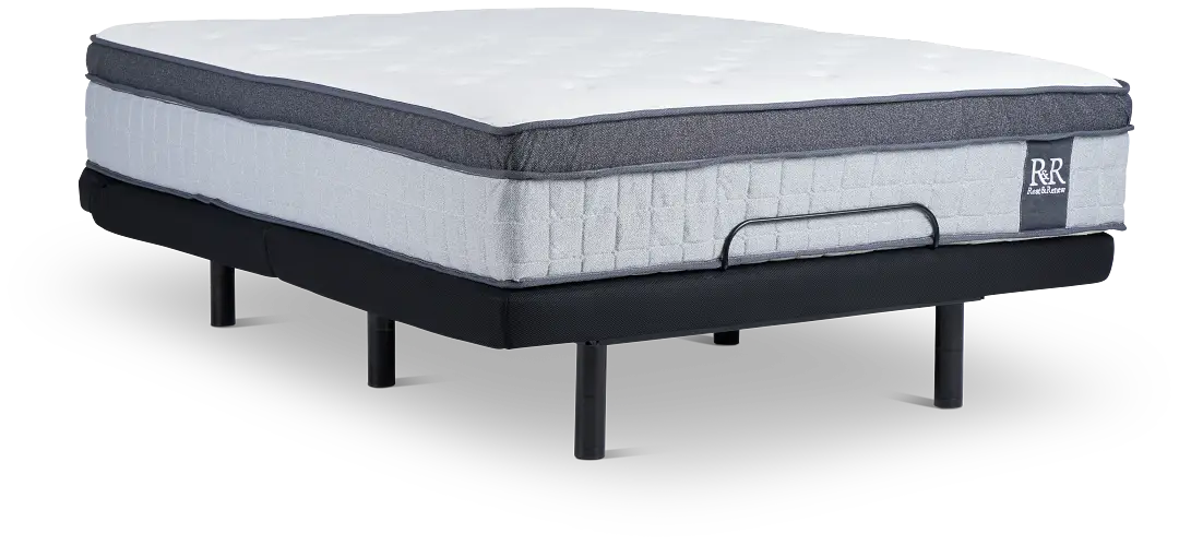 Rest & Renew By Zinus Pocket Innerspring 14" Plus Adjustable Mattress Set Rest & Renew By Zinus Pocket Innerspring 14" Plus Adjustable Mattress Set