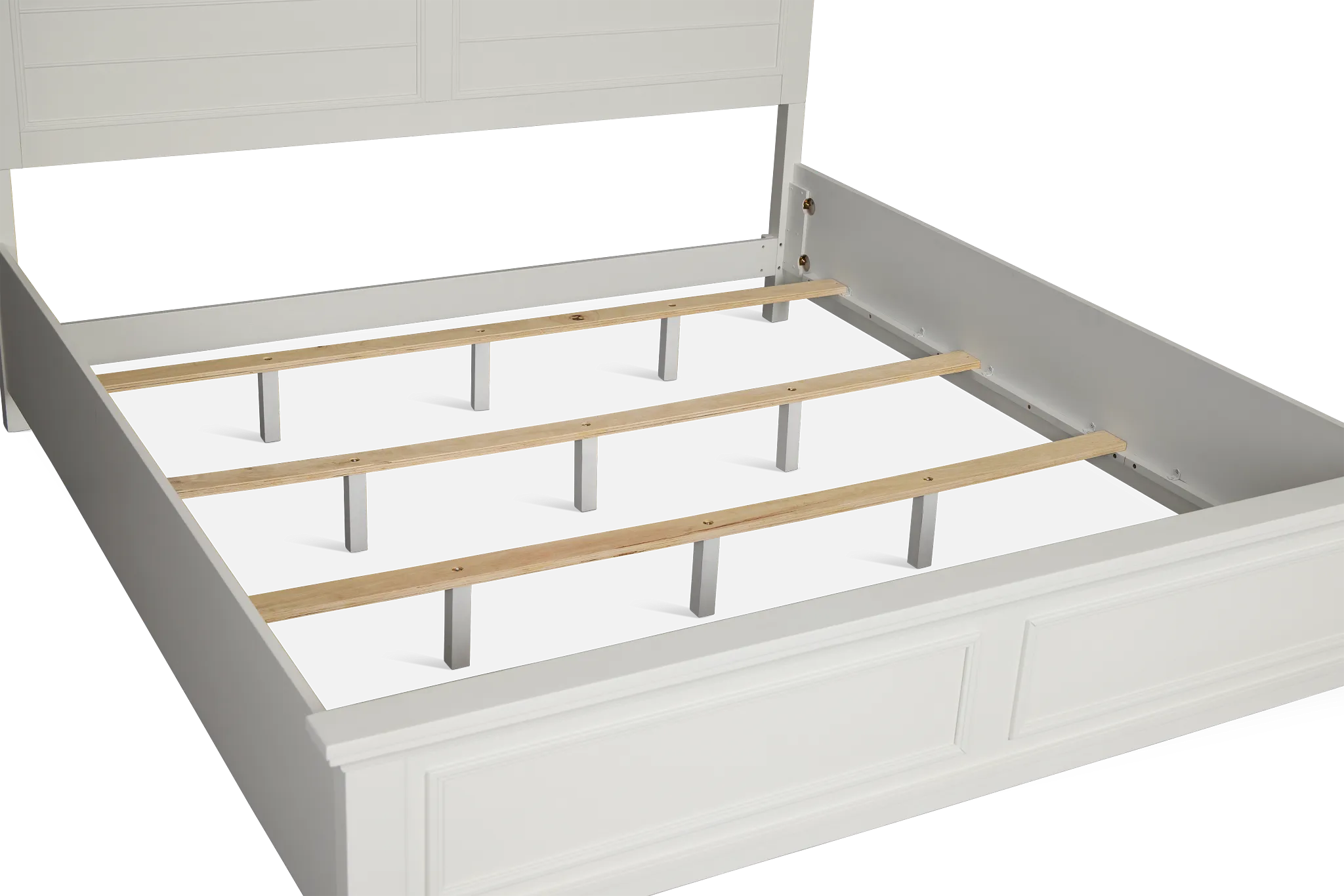 Cape Cod Ivory Panel Bed