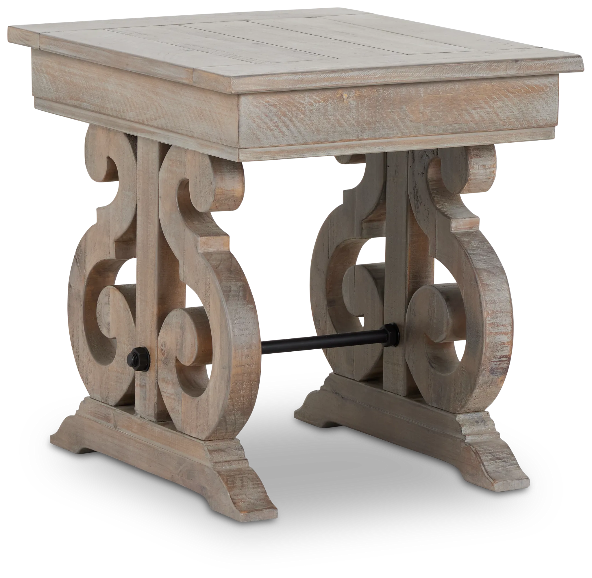 Sonoma Light Tone Storage End Table