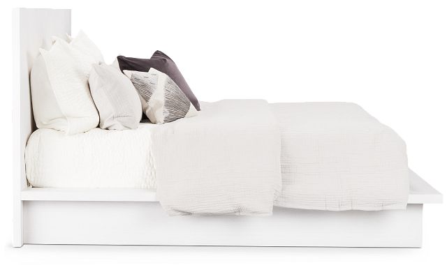 Bal Harbour White Panel Bed