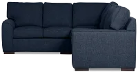 Sinclair Dark Blue Fabric Medium Two-arm Sectional