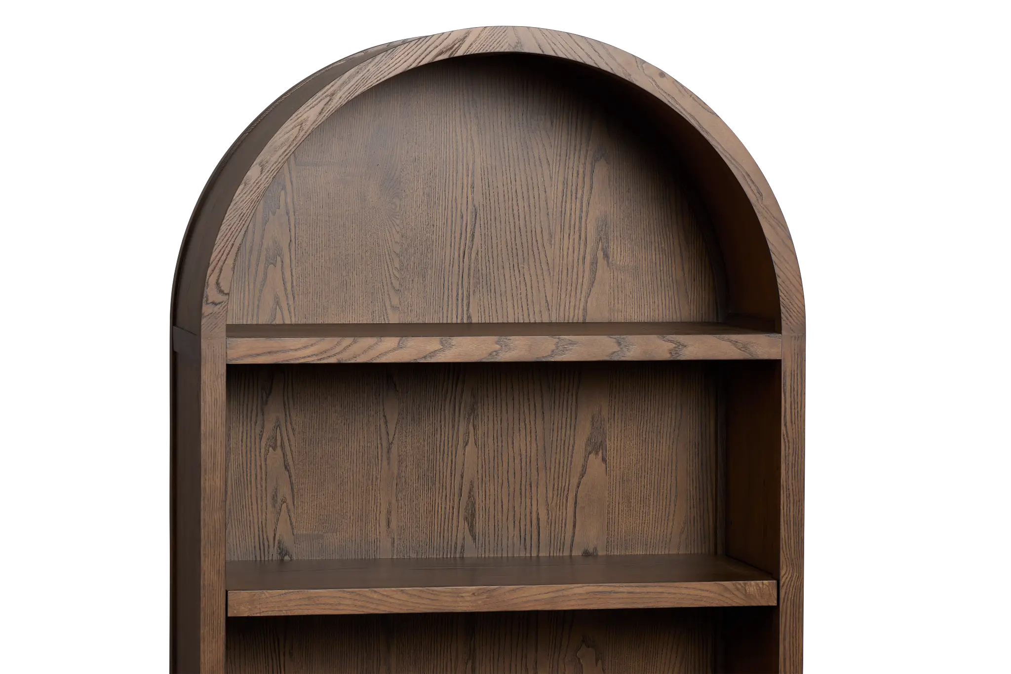 Pacific Mid Tone Arched Bookcase Pacific Mid Tone Arched Bookcase