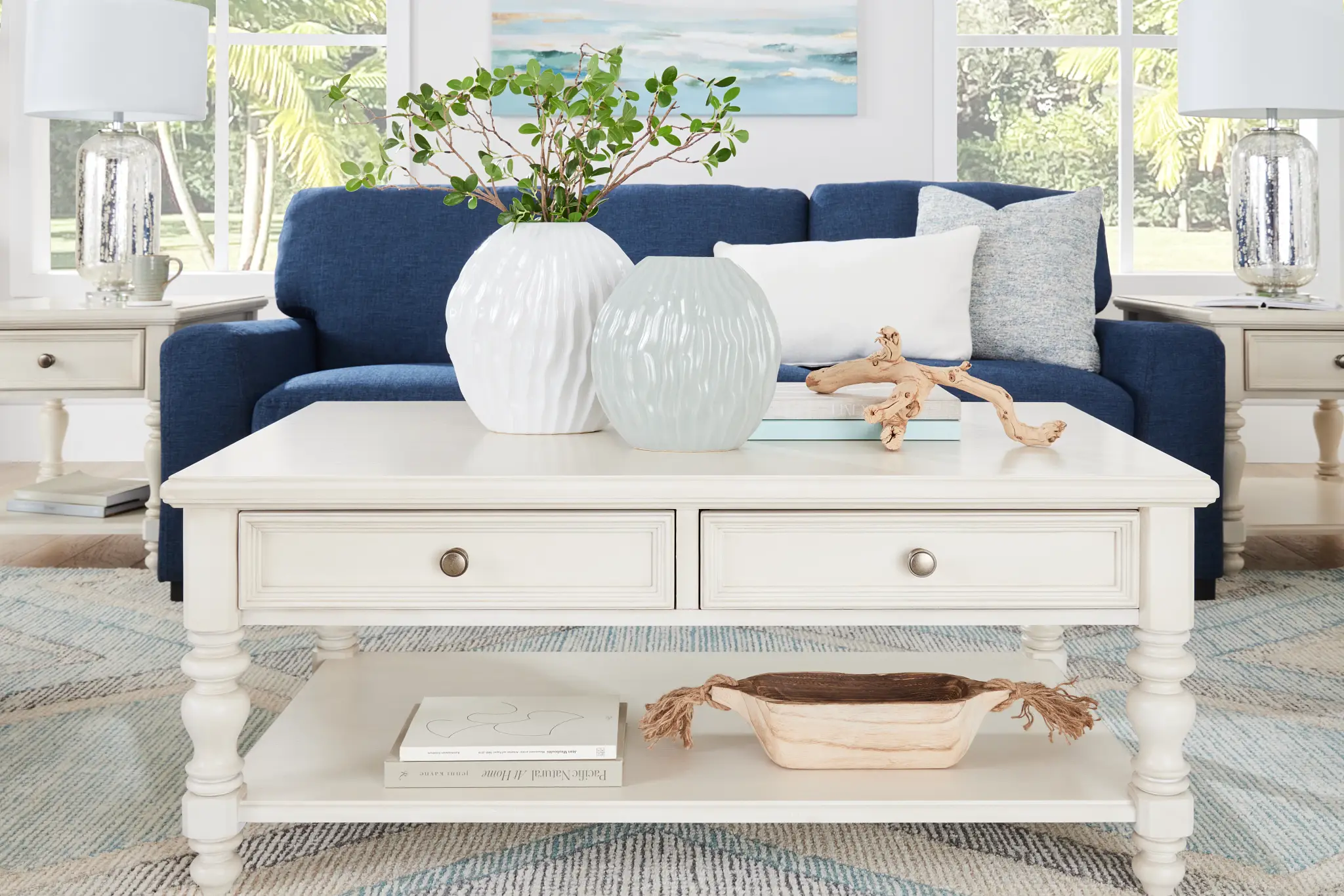 Savannah Ivory Storage Rectangular Coffee Table Savannah Ivory Storage Rectangular Coffee Table