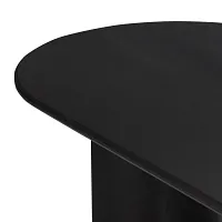 Paloa Black Oval Table