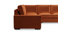 Edgewater Joya Orange Small Two-arm Sectional