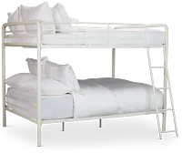 Rory White Metal Bunk Bed