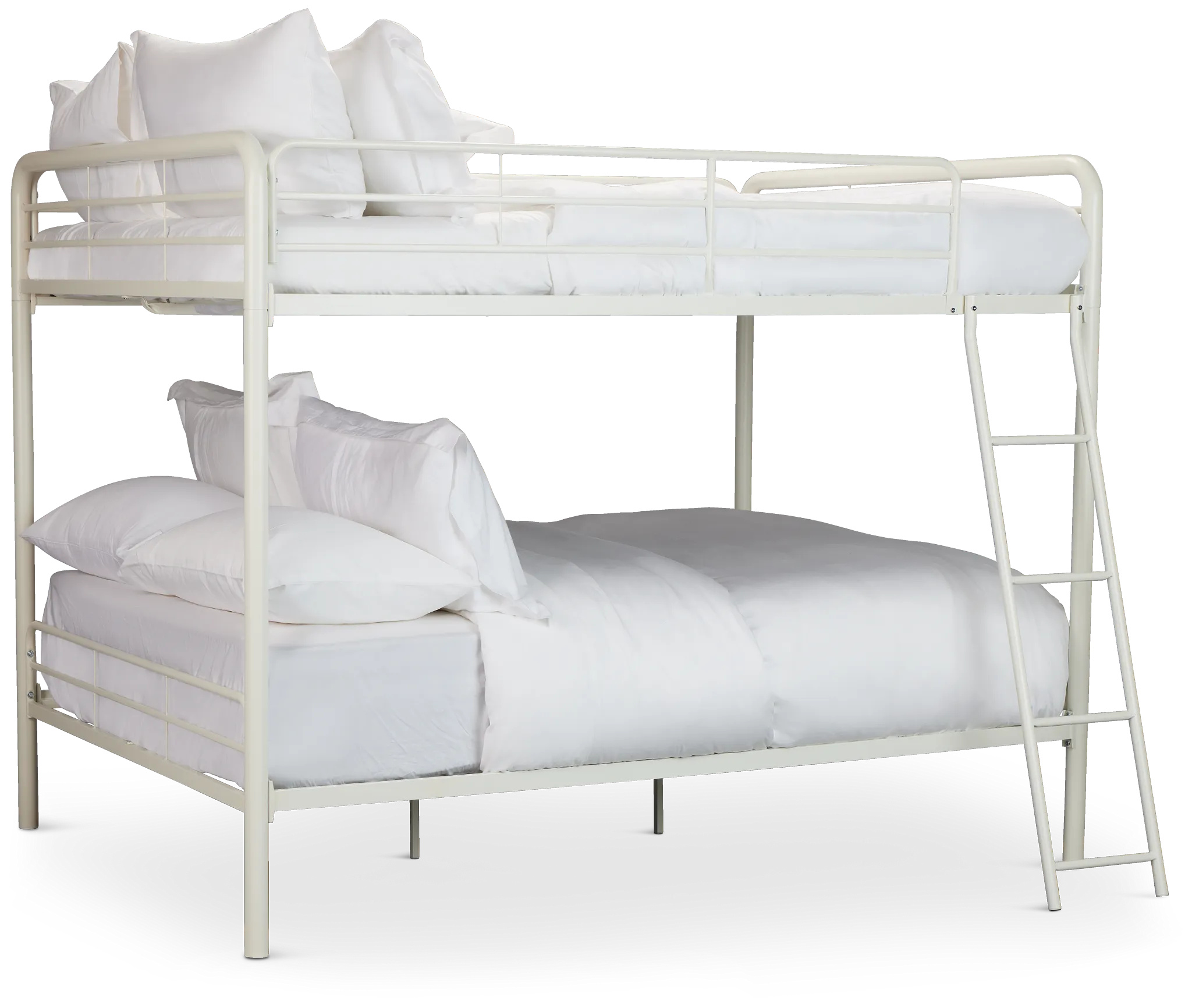 Rory White Metal Bunk Bed