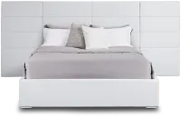 Doral White Uph Spread Bed