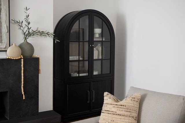 Southlake Black China Cabinet