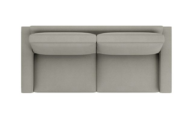 Edgewater Elite Gray 96" Sofa W/ 2 Cushions