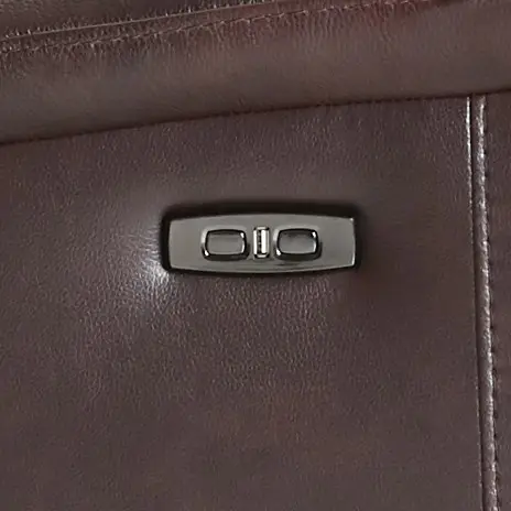 Owen Brown Leather Power Glider Recliner With Power Headrest Owen Brown Leather Power Glider Recliner With Power Headrest