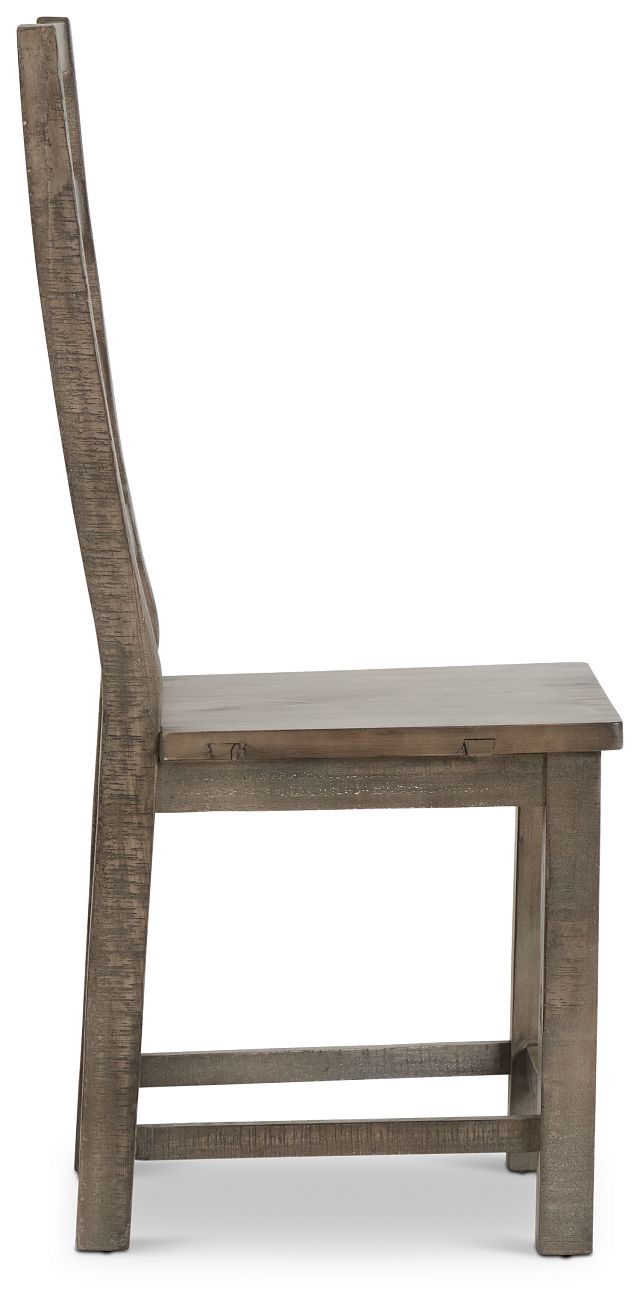 Seattle Gray Wood Side Chair