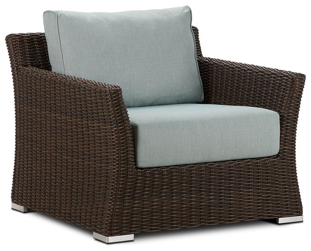 Southport Teal Woven Chair