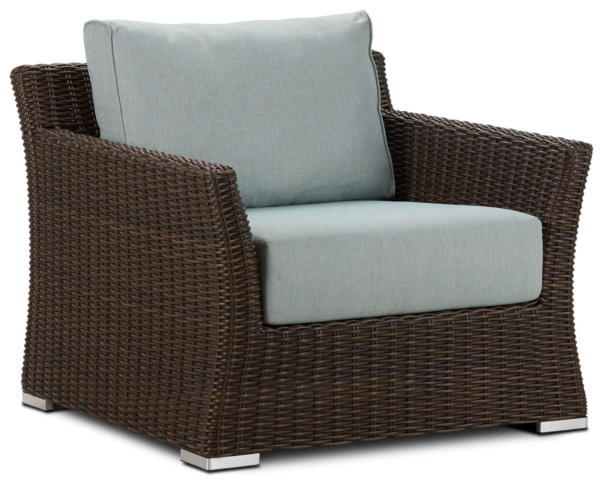 Southport Teal Woven Chair