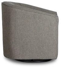 Asheville Brown Fabric Swivel Rocker Glider