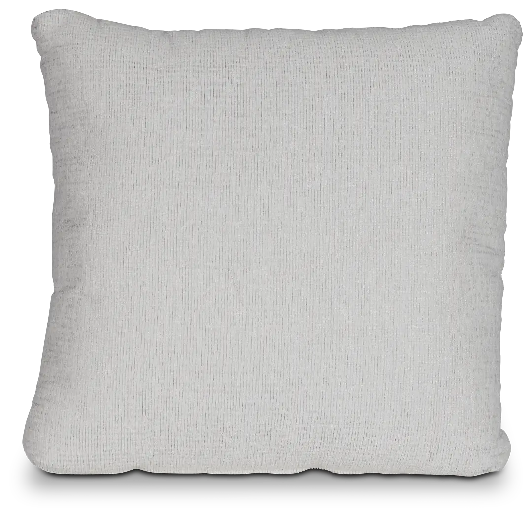 Avalon White 18" Sqr Accnt Plw Cover Avalon White 18" Sqr Accnt Plw Cover