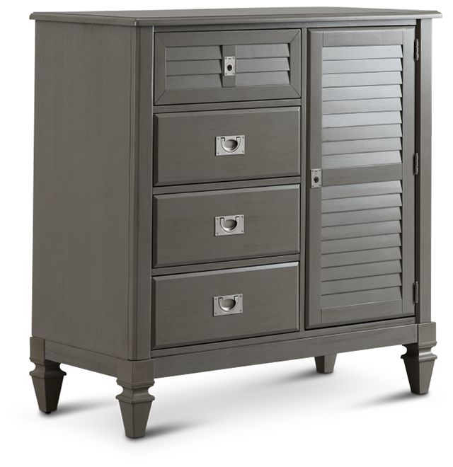 Marina Gray Door Chest