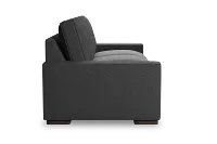 Edgewater Delray Dark Gray 96" Sofa W/ 3 Cushions