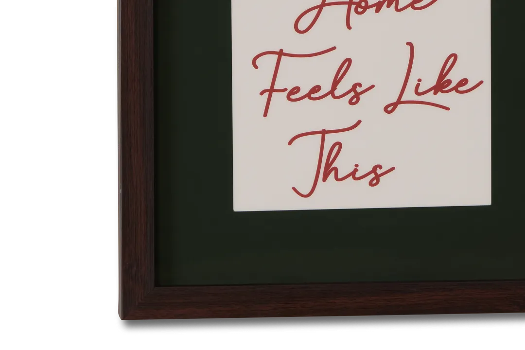 Elle Green Framed Wall Art
