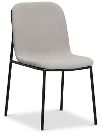 Palos Gray Upholstered Side Chair