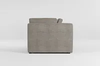 Destin Victory Gray Fabric 3-piece Modular Sofa