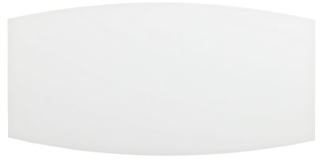Lima White Rectangular Table