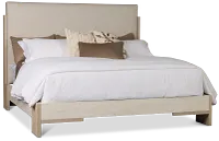 Miramar Light Tone Uph Panel Bed