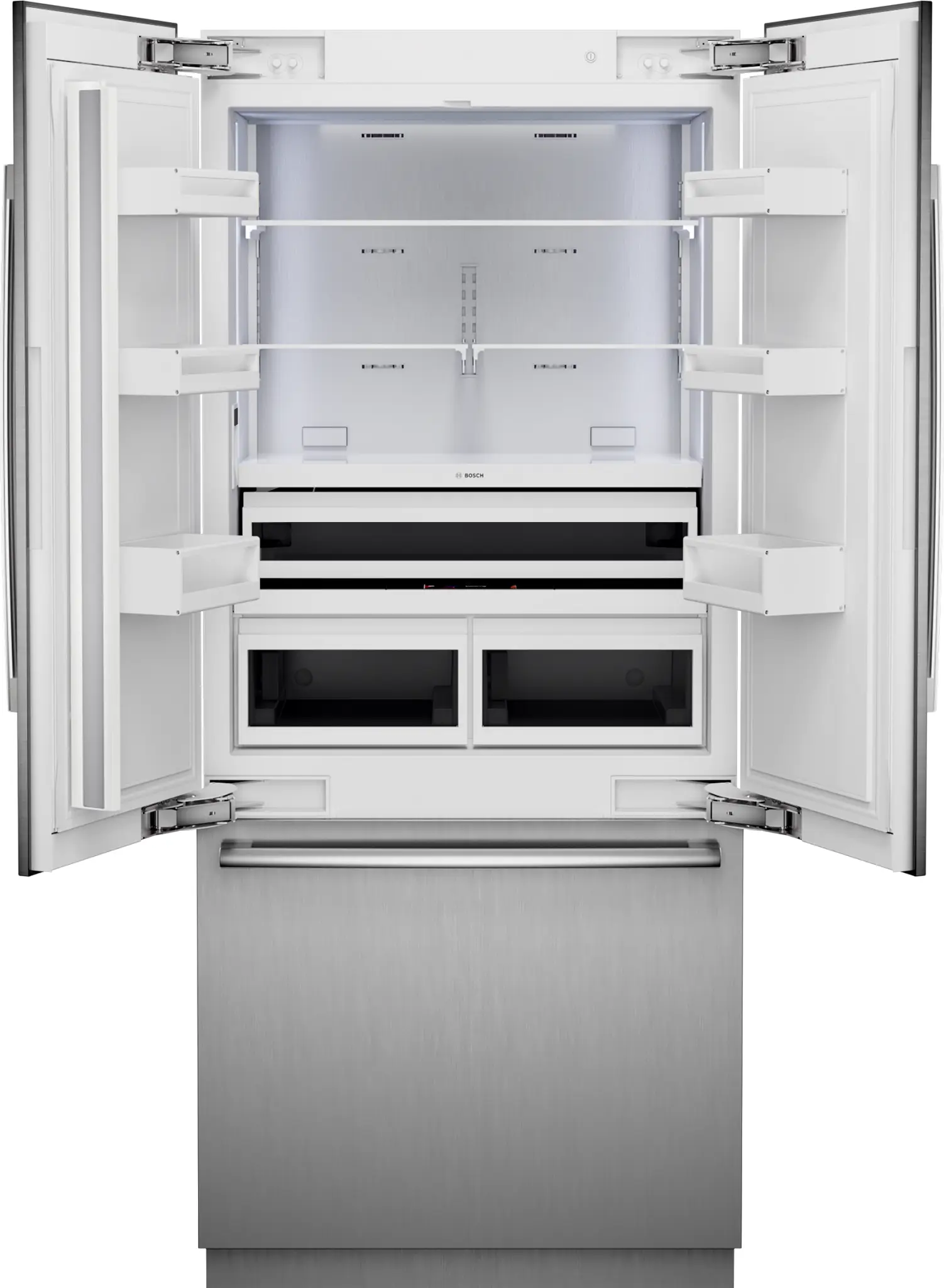 Benchmark Stainless Steel 36" Bottom Freezer Refrigerator Benchmark Stainless Steel 36" Bottom Freezer Refrigerator